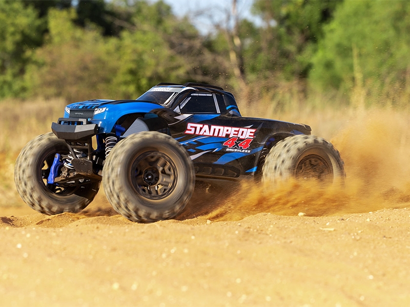 Traxxas Stampede 4X4 Brushless BL-2S RTR - Blue TRX67154-4-BLUE - Image 12