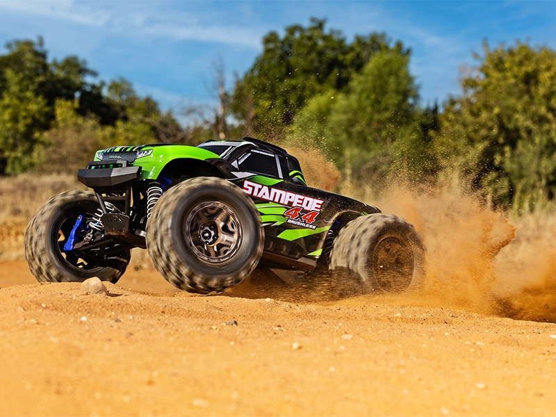 Traxxas Stampede 4X4 Brushless BL-2S RTR - Green - Image 12