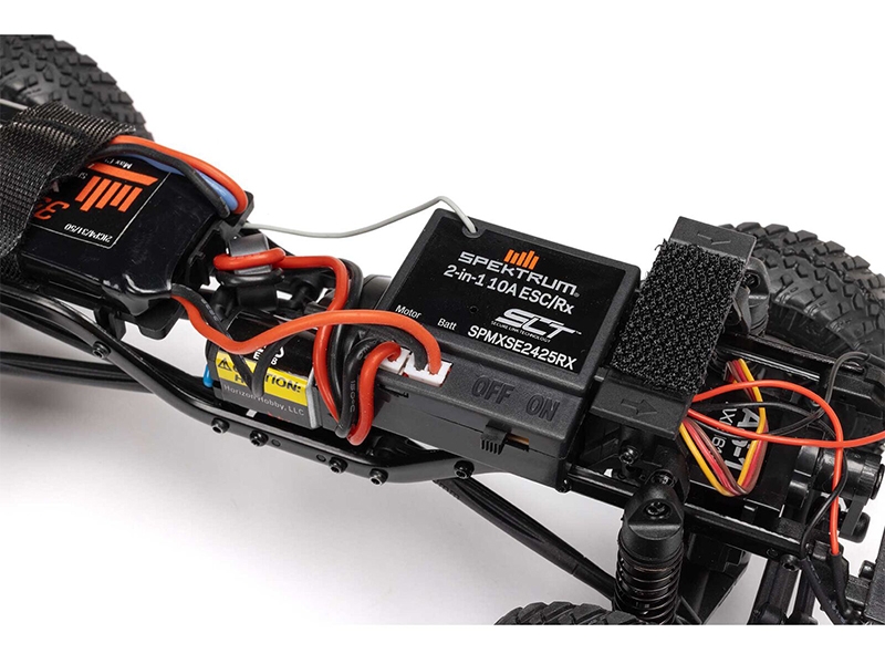 1/24 SCX24 Jeep JT Gladiator 4WD Rock Crawler RTR Green - Image 7