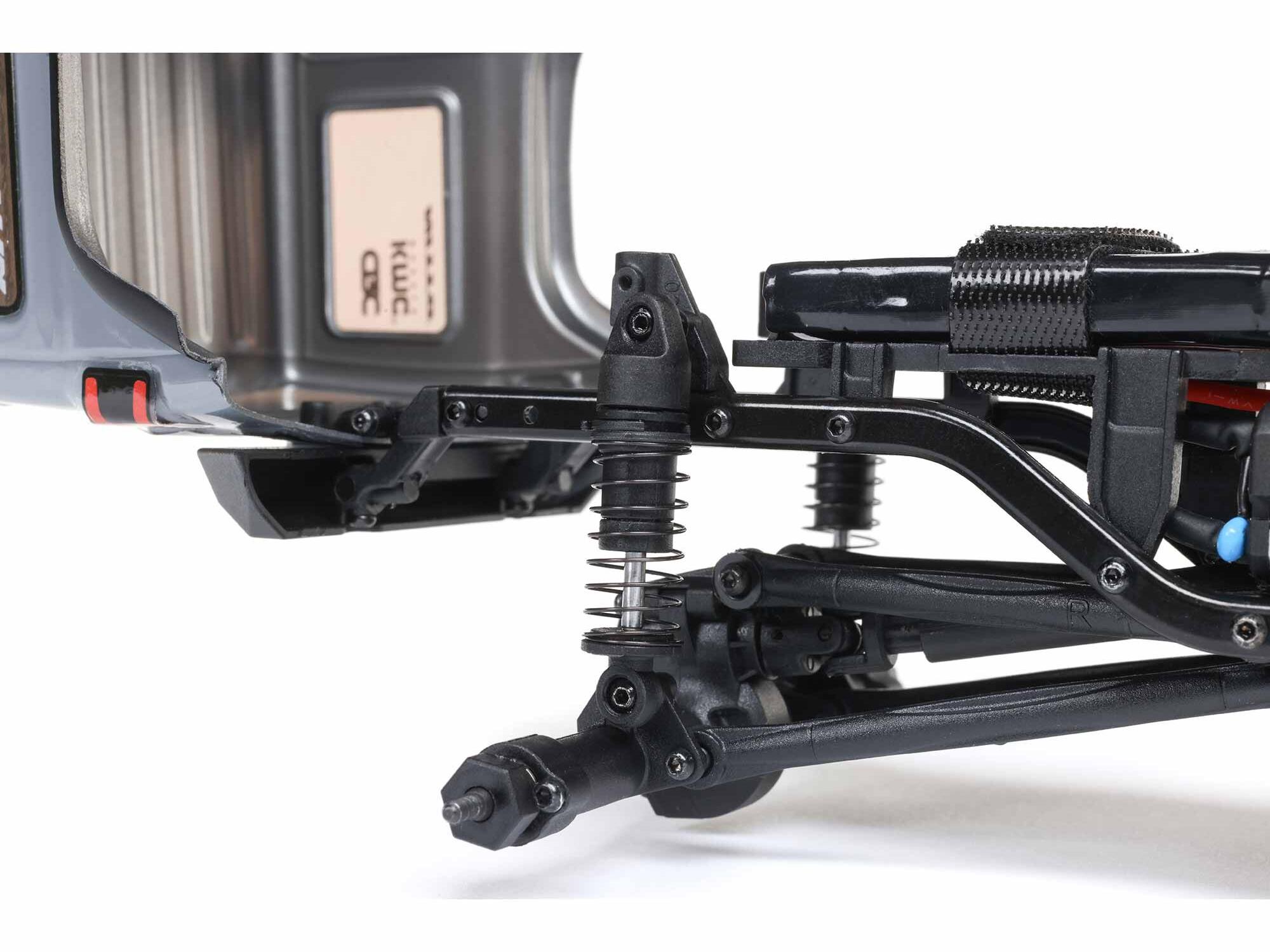 1/24 SCX24 Jeep Wrangler JLU 4WD Rock Crawler RTR Green - Image 13