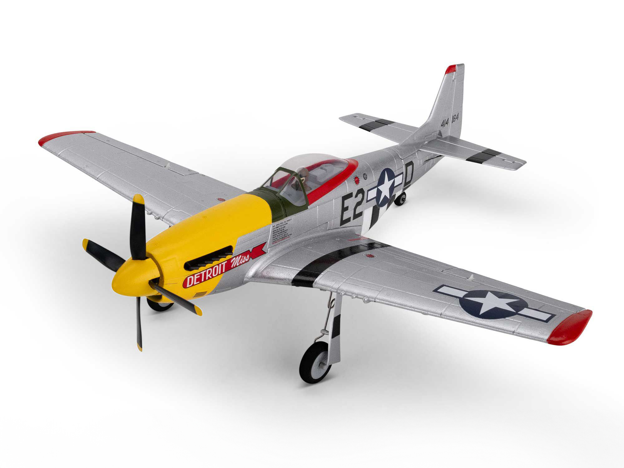 UMX P-51D Mustang "Detroit Miss" BNF Basic with AS3X and SAF - Image 6