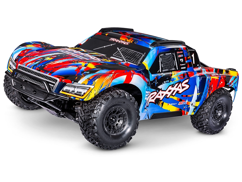 Traxxas Maxx Slash 1/8 4WD 6S Brushless Short Course Truck - Rock N Roll