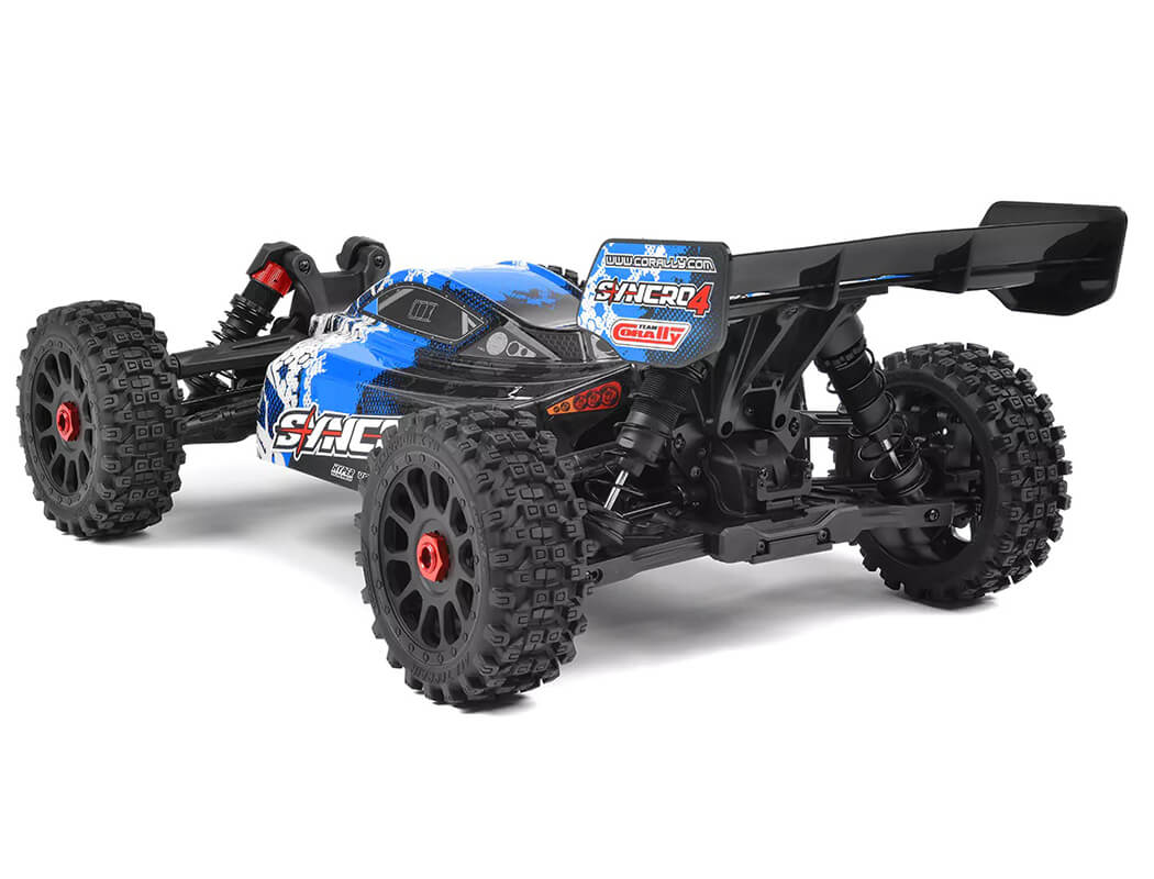 Corally Syncro-4 1/8 Brushless 4S Basher Buggy RTR - Blue - Image 17