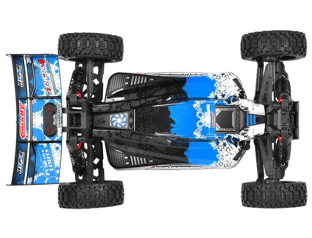 Corally Syncro-4 1/8 Brushless 4S Basher Buggy RTR - Blue - Image 21