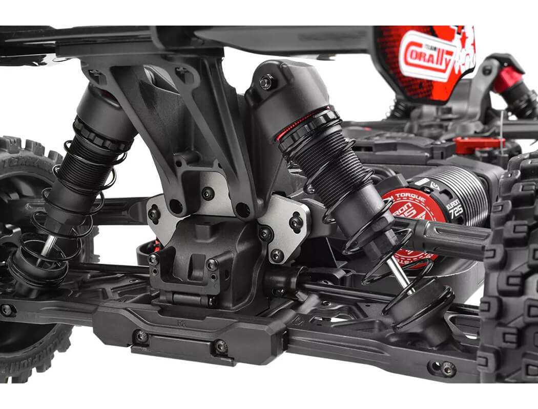 Corally Syncro-4 1/8 Brushless 4S Basher Buggy RTR - Green - Image 26