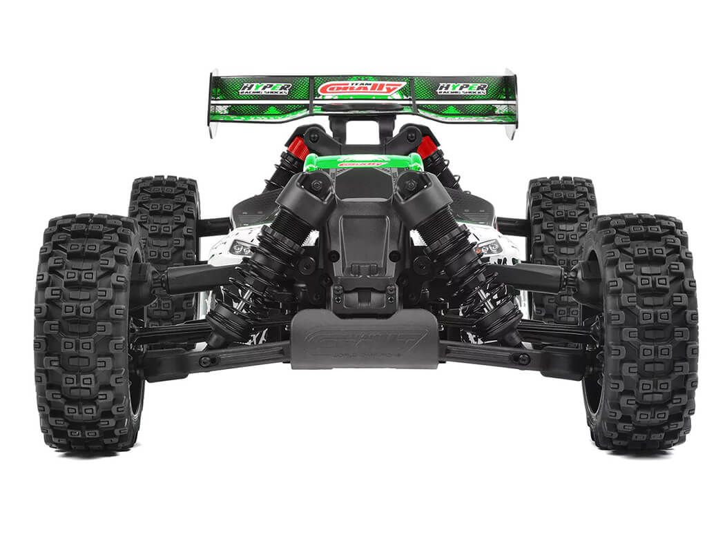 Corally Syncro-4 1/8 Brushless 4S Basher Buggy RTR - Green - Image 8
