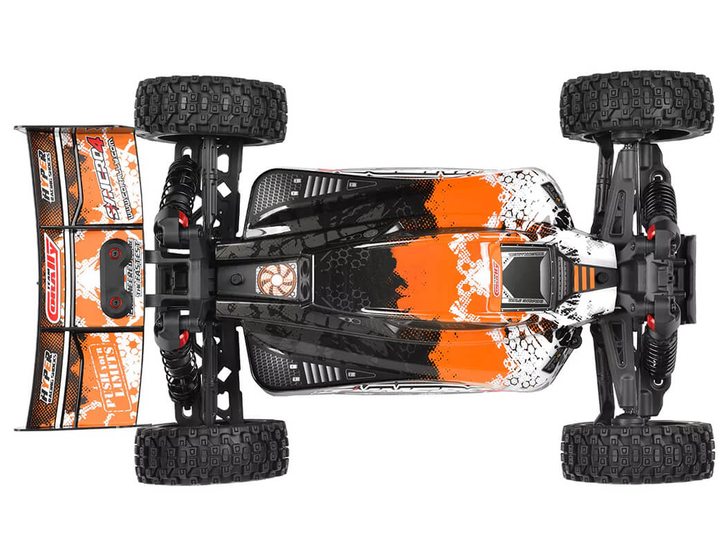 Corally Syncro-4 1/8 Brushless 4S Basher Buggy RTR - Orange - Image 9