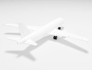 XFLY TWINLINER 40MM EDF JET W/O TX/RX/BATT BASE WHITE