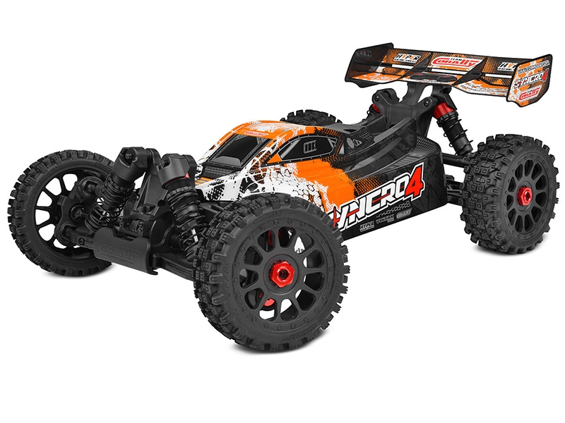 Corally Syncro-4 1/8 Brushless 4S Basher Buggy RTR - Orange