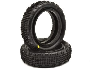 Schumacher Fusion Slim - 1/10 2WD Tyres - Front - Yellow - pr U6901