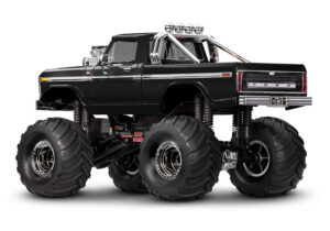 Traxxas TRX-4MT Black Monster Truck Ford F-150 Truck Body 1/18