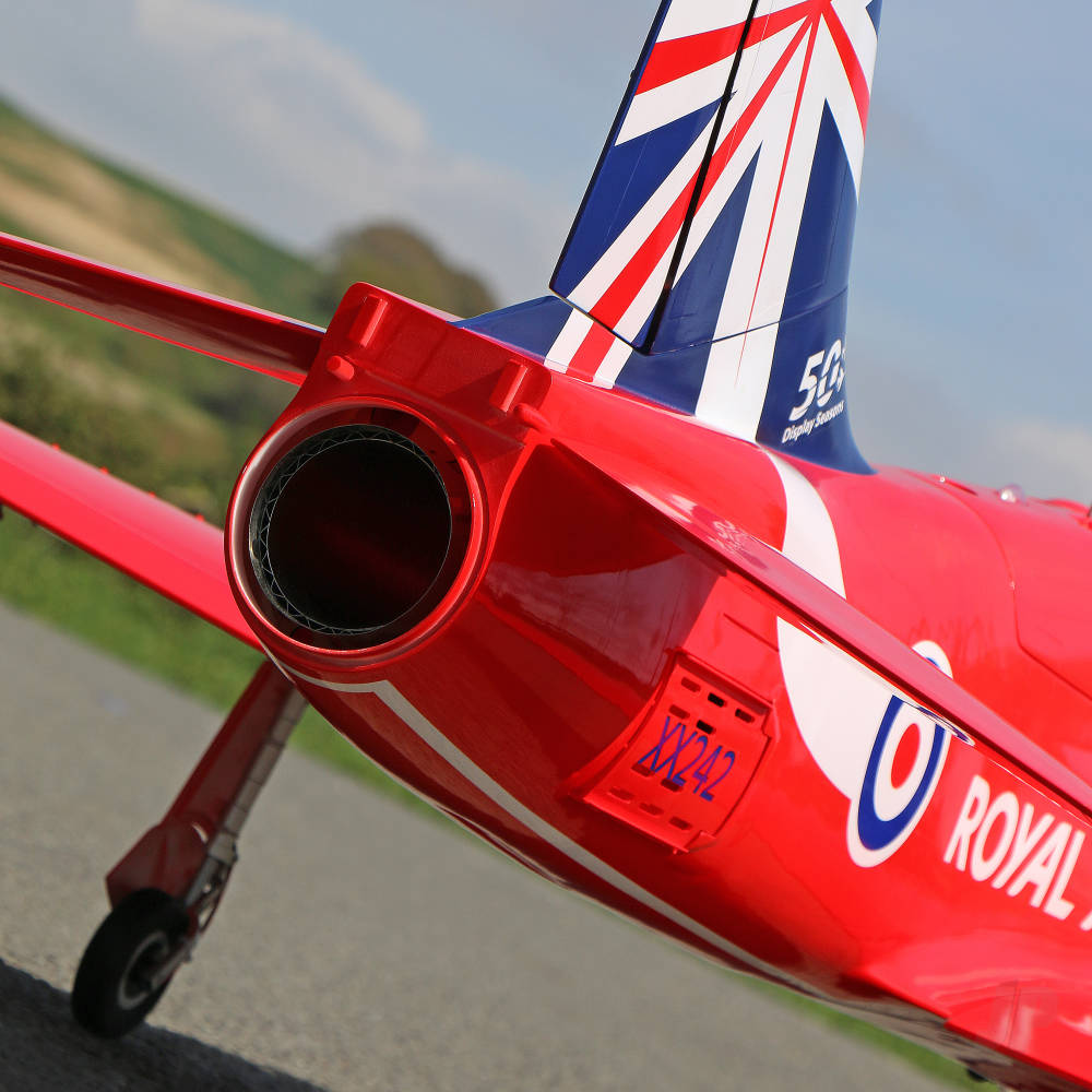 HSD JETS HAWK 8KG TURBINE COMPOSITE JET (PNP + SMOKE - NO TURBINE) HSDA68010100