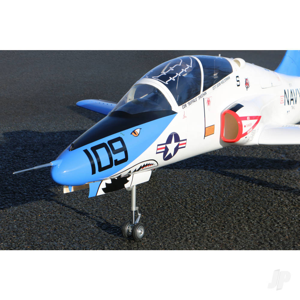 HSD JETS T-45 GOSHAWK 8KG TURBINE COMPOSITE JET (PNP + SMOKE - NO TURBINE) BLUE HSDA68030100