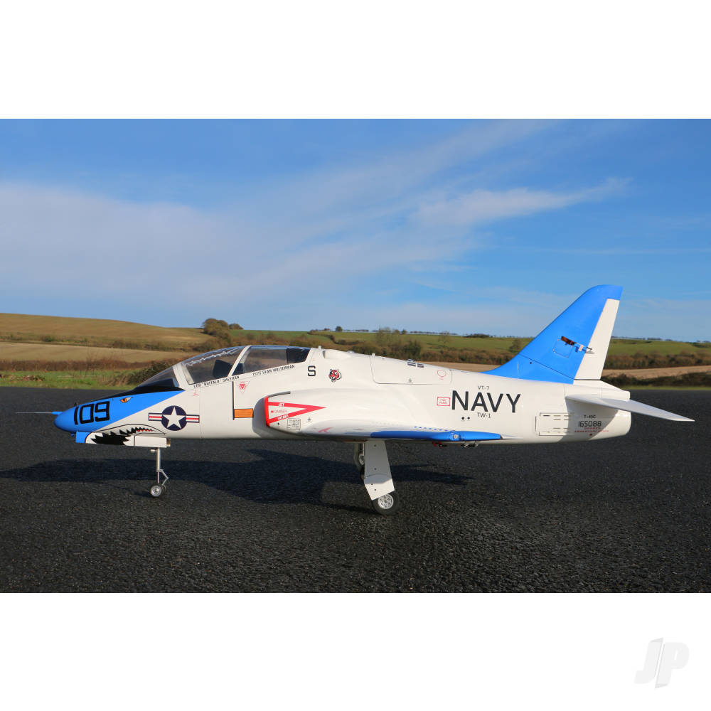 HSD JETS T-45 GOSHAWK 8KG TURBINE COMPOSITE JET (PNP + SMOKE - NO TURBINE) BLUE HSDA68030100
