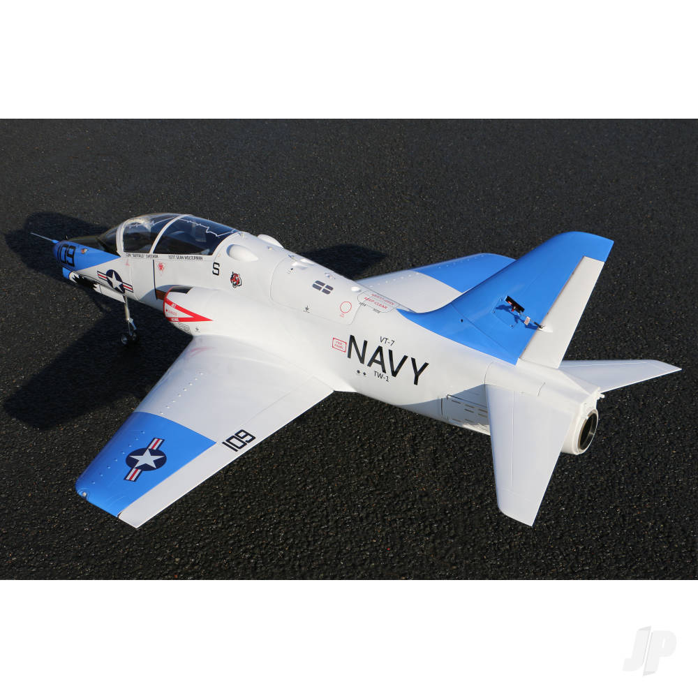 HSD JETS T-45 GOSHAWK 8KG TURBINE COMPOSITE JET (PNP + SMOKE - NO TURBINE) BLUE HSDA68030100