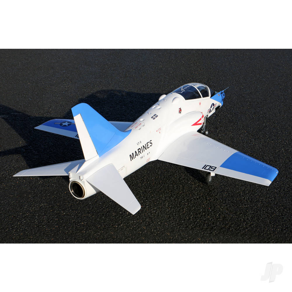 HSD JETS T-45 GOSHAWK 8KG TURBINE COMPOSITE JET (PNP + SMOKE - NO TURBINE) BLUE HSDA68030100
