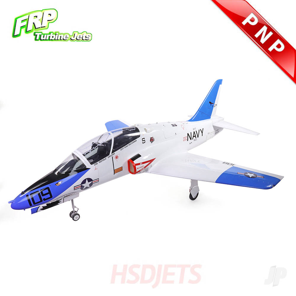 HSD JETS T-45 GOSHAWK 8KG TURBINE COMPOSITE JET (PNP + SMOKE - NO TURBINE) BLUE HSDA68030100