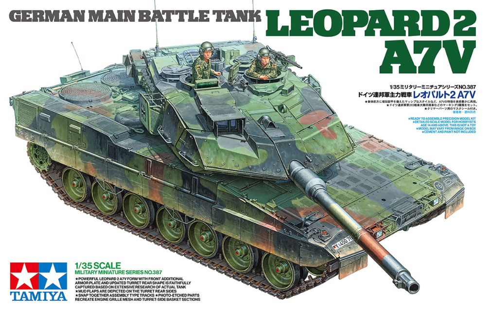 Tamiya Leopard 2 A7V 1/35 35387
