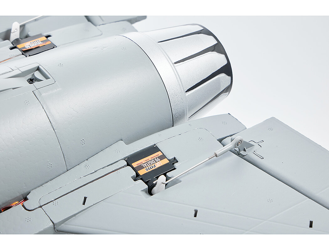 FMS 64MM F-16 GREY EDF PNP FMS146PGY