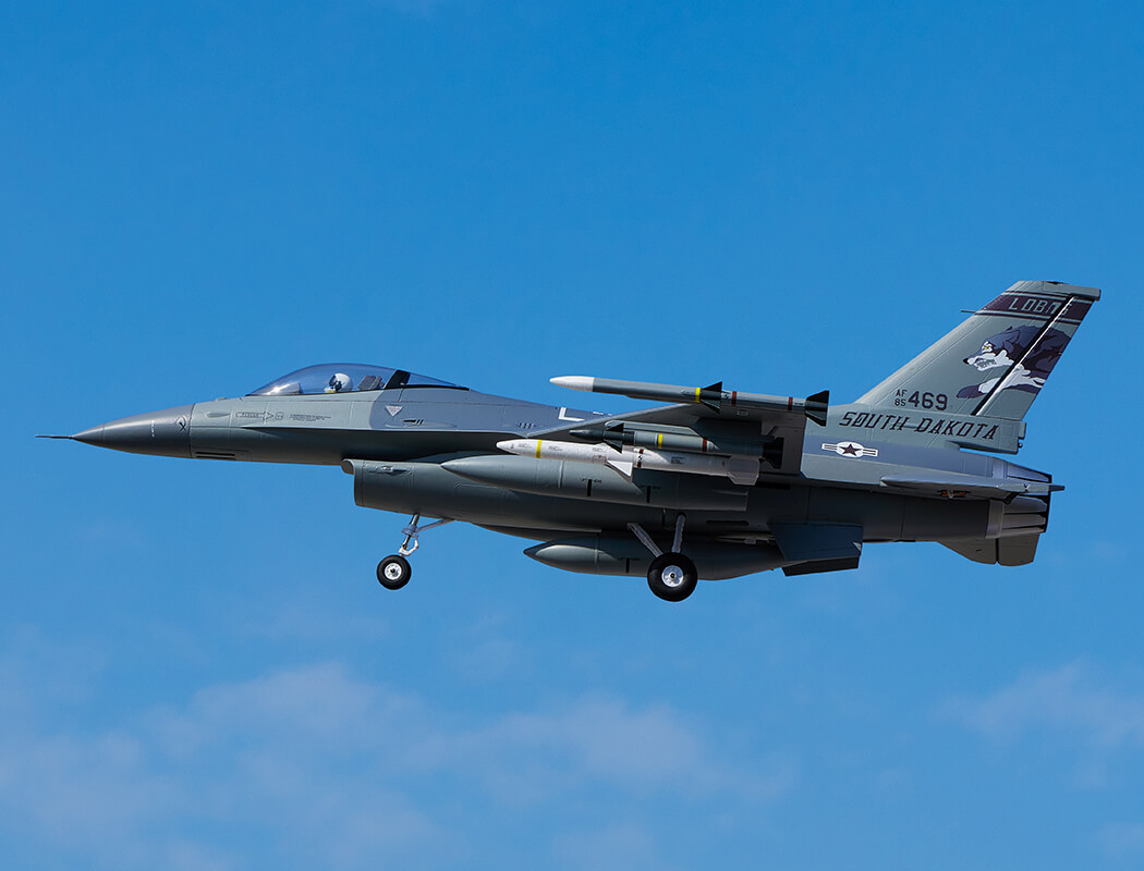 FMS 64MM F-16 GREY EDF PNP FMS146PGY