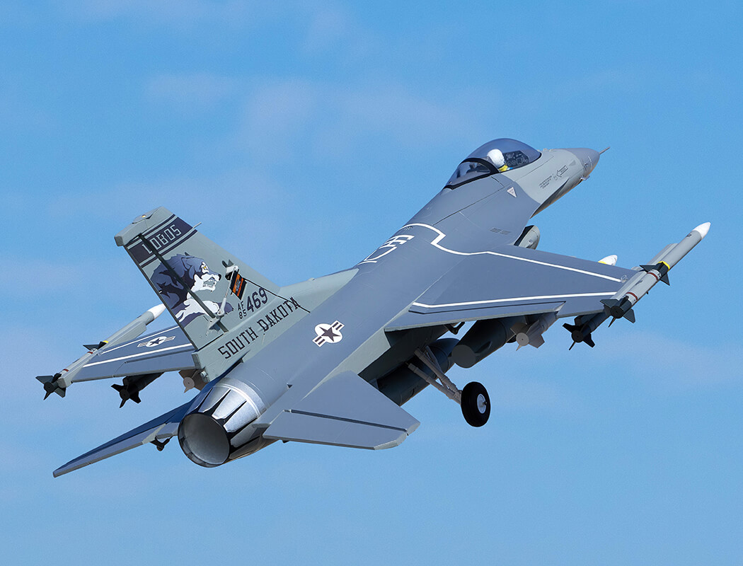 FMS 64MM F-16 GREY EDF PNP FMS146PGY