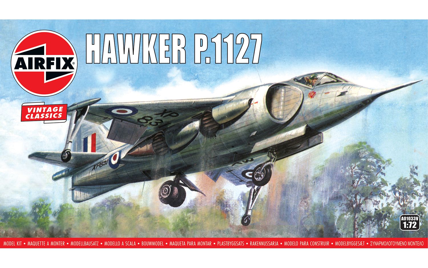 Airfix Hawker P.1127 1:72 A01033V