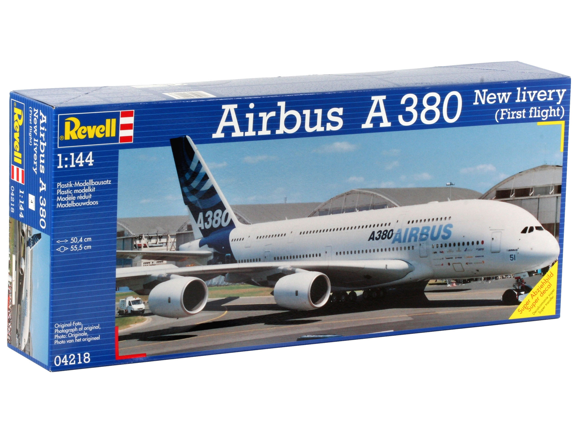 Revell Airbus A380 Design New livery "First Flight" 1/144 04218