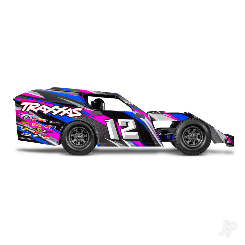 Traxxas Slash Modified 1:10 Electric 2WD Dirt Oval Racer BL-2S - Pink - Image 4