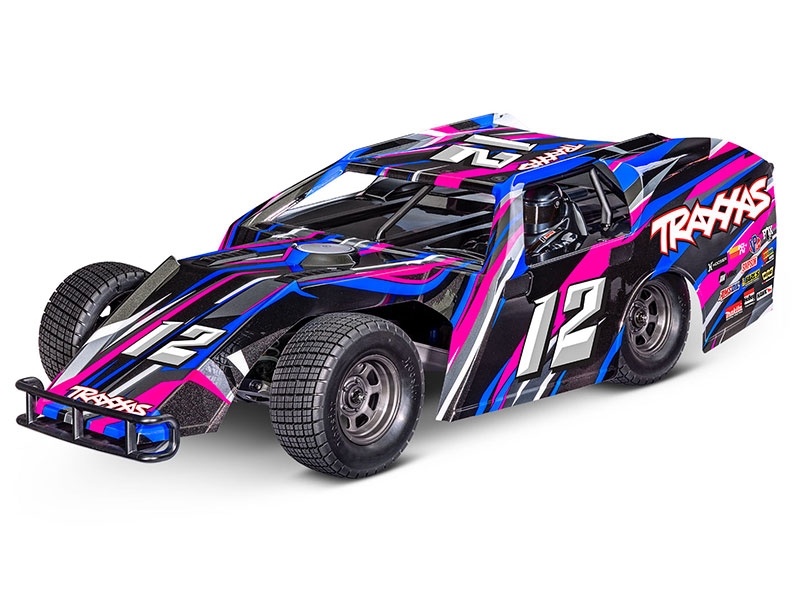 Traxxas Slash Modified 1:10 Electric 2WD Dirt Oval Racer BL-2S - Pink