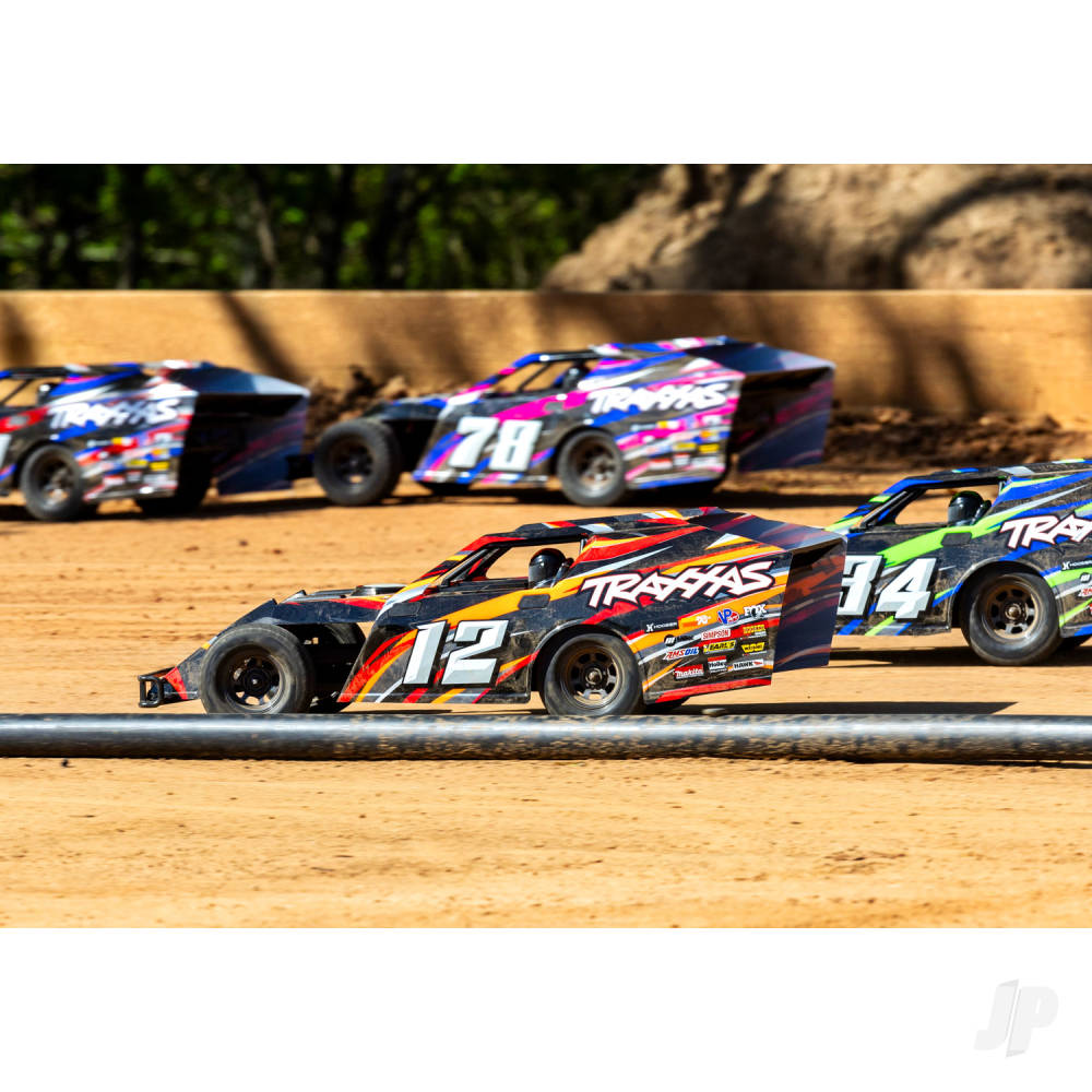 Traxxas Slash Modified 1:10 Electric 2WD Dirt Oval Racer BL-2S - Red - Image 12