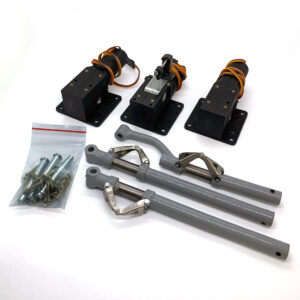 VQ E-Retracts Tricycle (A-26 .25~.32 Size) with Struts VQARE12S