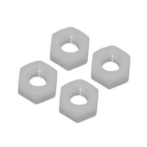 MacGregor Nylon Nut M4 D4 x H3.5mm (x4) ACC0111