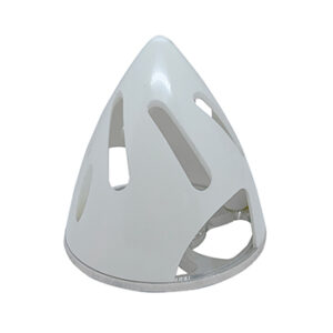 MacGregor 2.5in Plastic Spinner with Metal Base (White) ACC0302