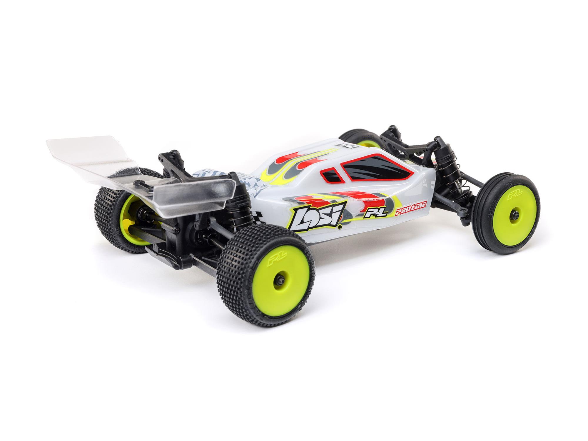 Losi 1/24 Micro-B 2WD Buggy RTR, White