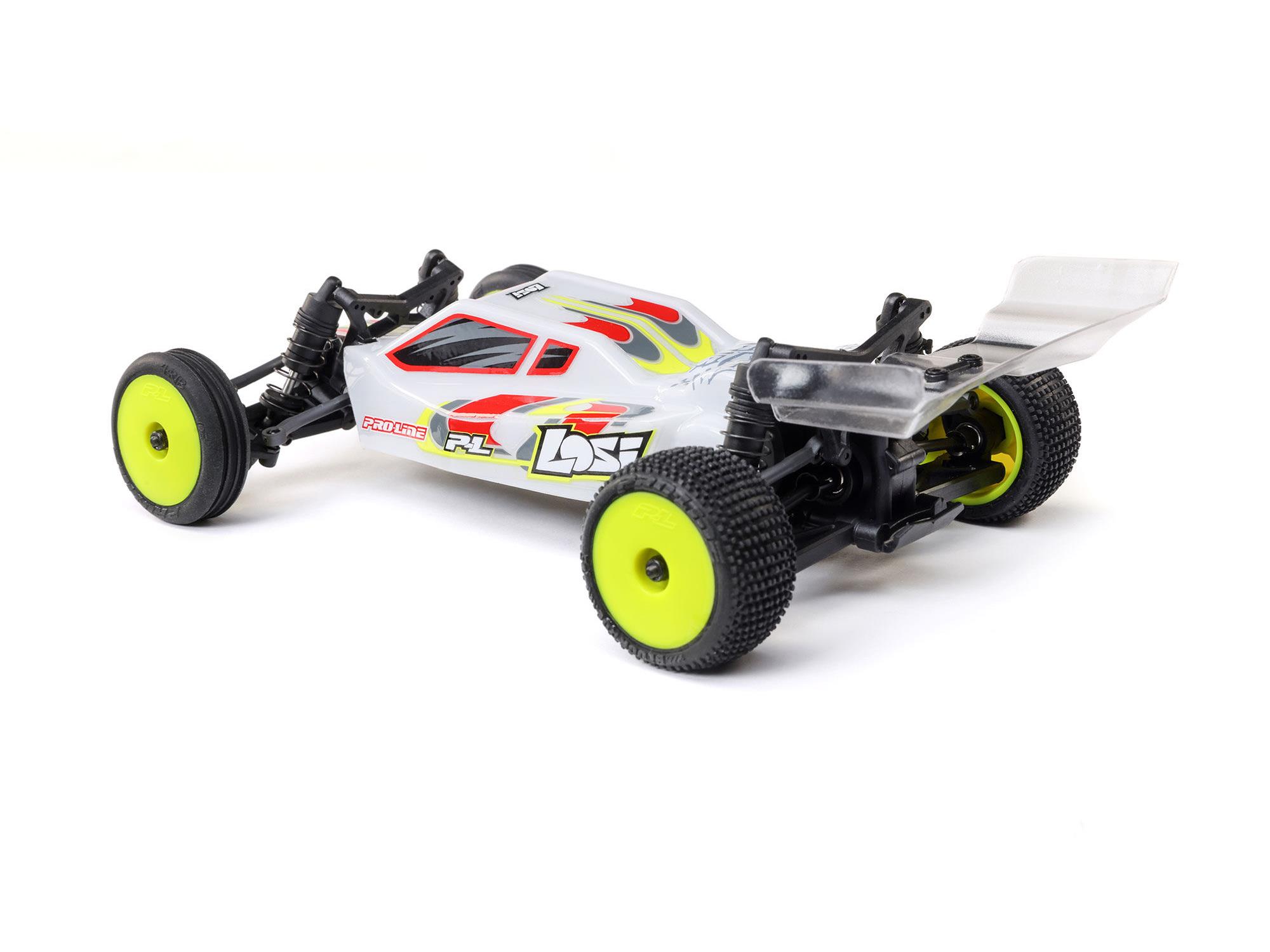 Losi 1/24 Micro-B 2WD Buggy RTR, White