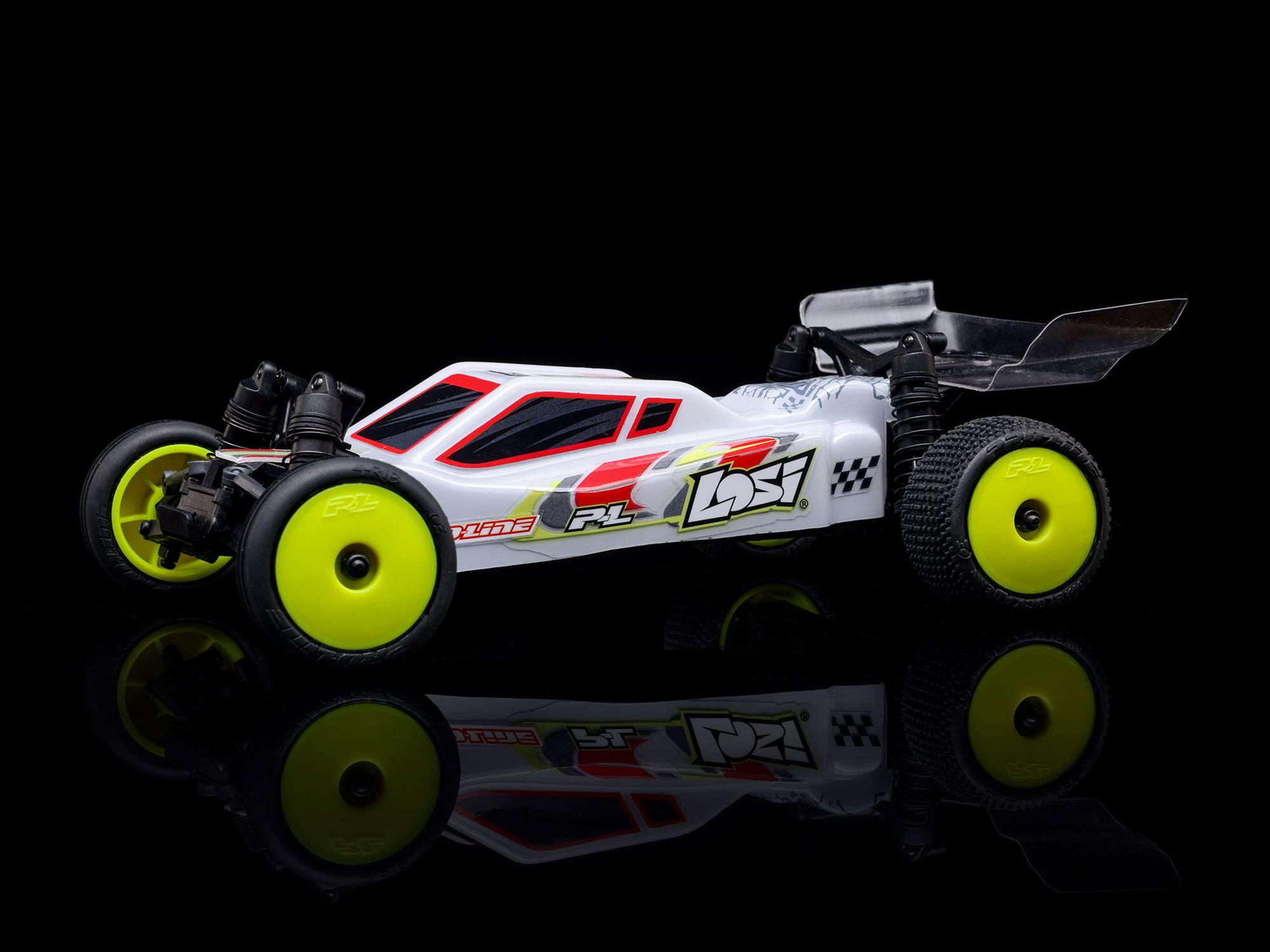 Losi 1/24 Micro-B 2WD Buggy RTR, White