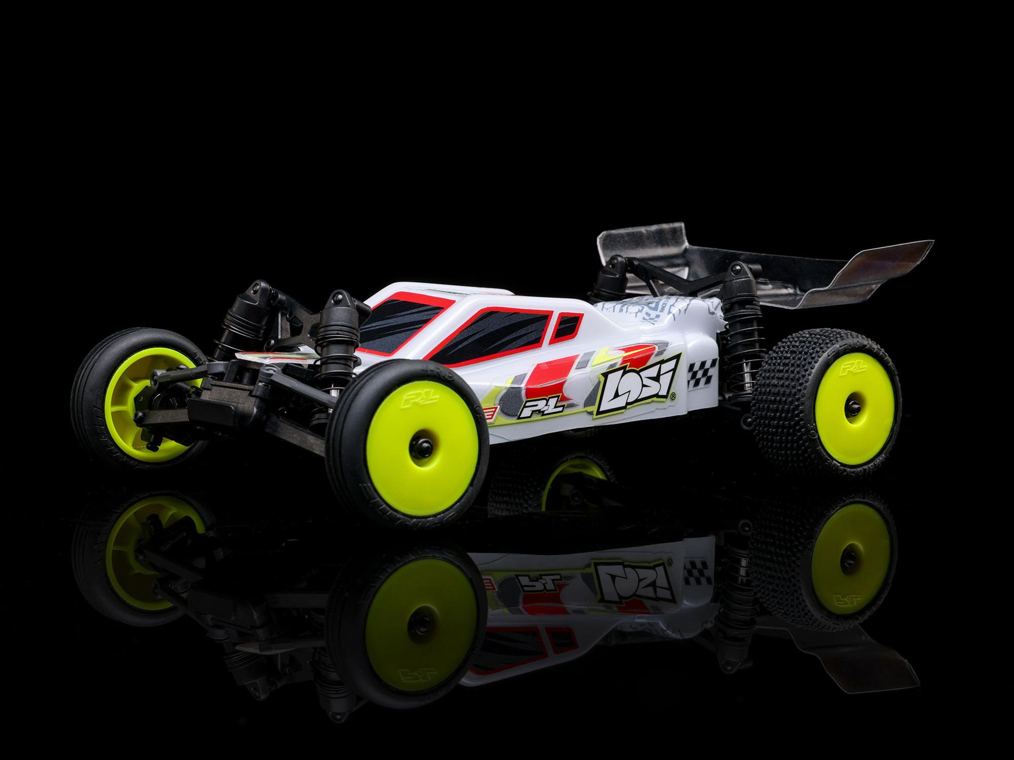 Losi 1/24 Micro-B 2WD Buggy RTR, White