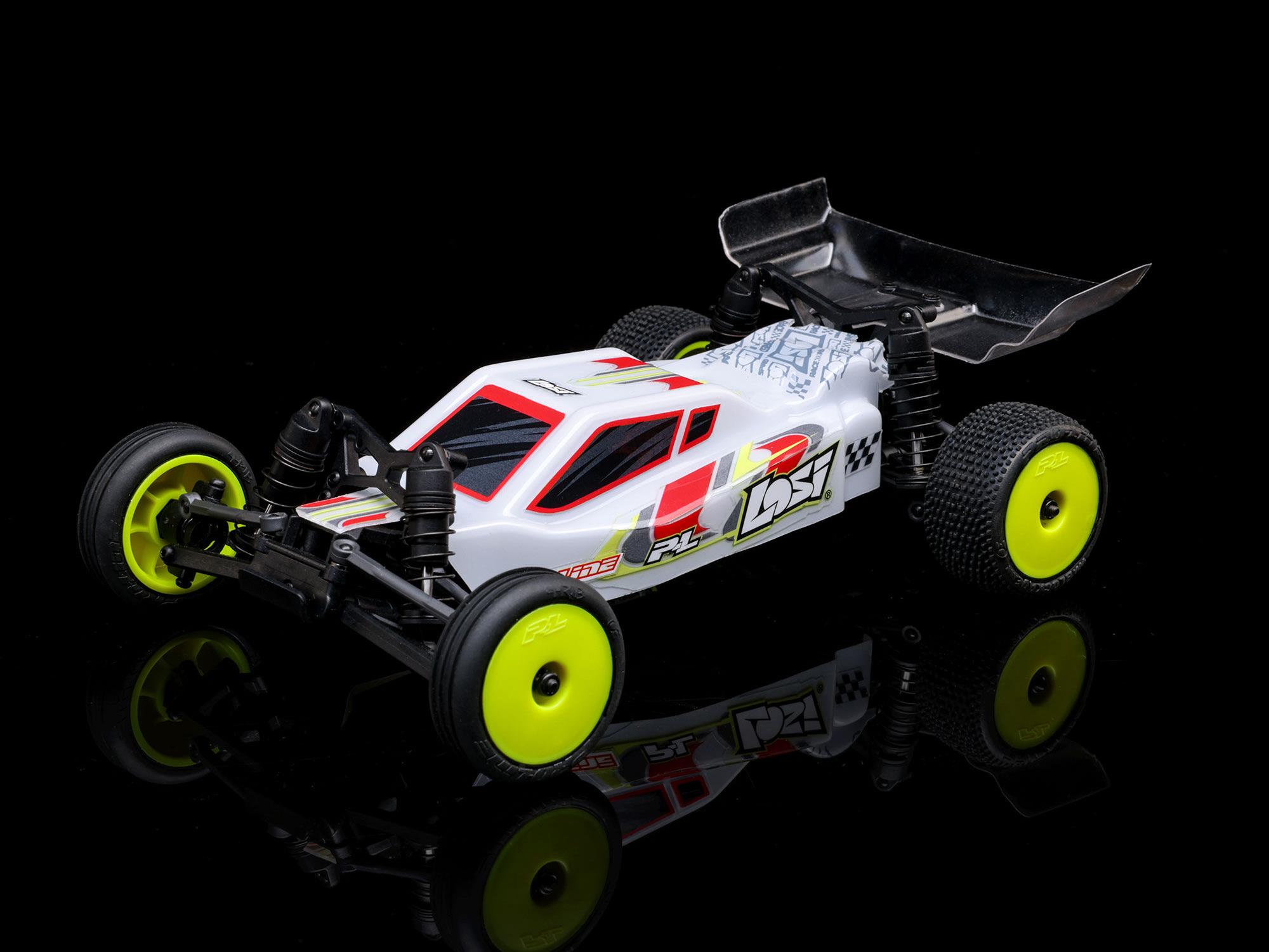 Losi 1/24 Micro-B 2WD Buggy RTR, White