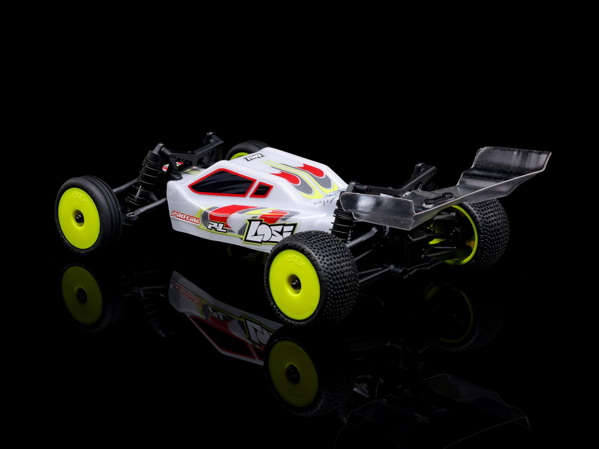 Losi 1/24 Micro-B 2WD Buggy RTR, White