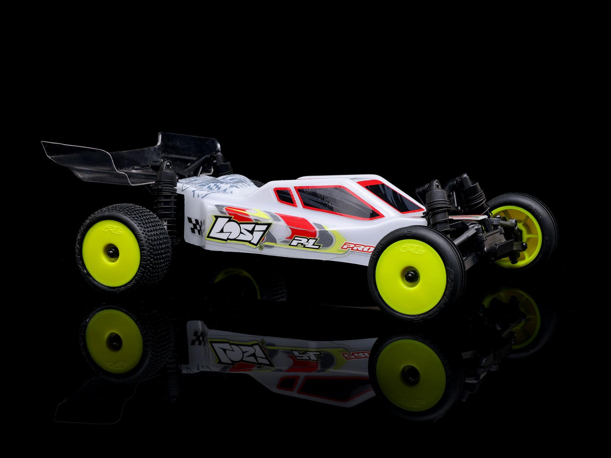 Losi 1/24 Micro-B 2WD Buggy RTR, White