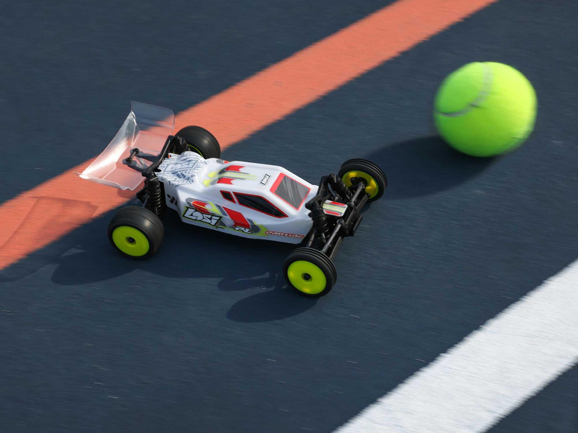 Losi 1/24 Micro-B 2WD Buggy RTR, White