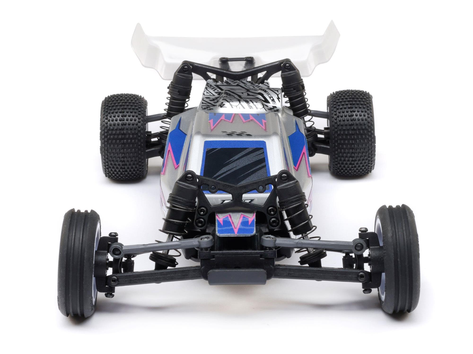 Losi 1/24 Micro-B 2WD Buggy RTR, Silver C-LOS00007T2