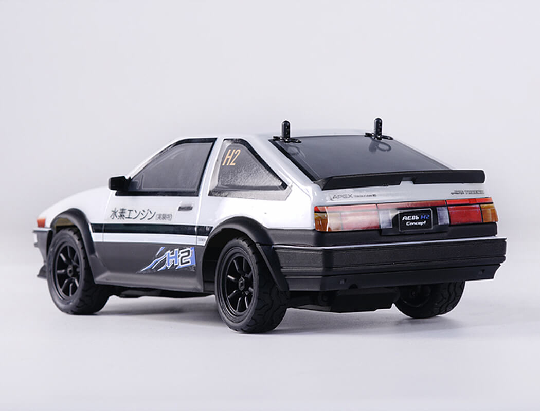 CARISMA GT24 TOYOTA AE86 H2 CONCEPT 1/24 MICRO RTR CA88868 - Image 3