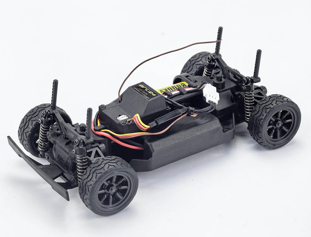 CARISMA GT24 TOYOTA AE86 H2 CONCEPT 1/24 MICRO RTR CA88868 - Image 6