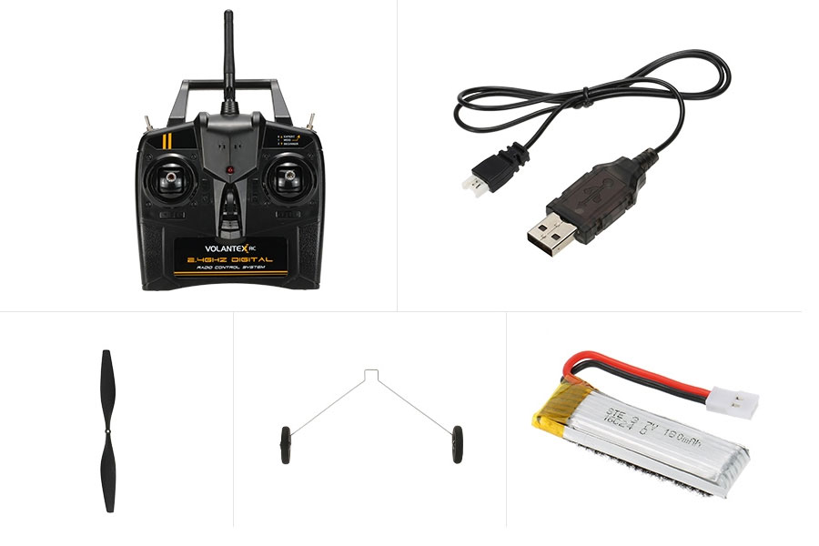 VOLANTEX TRAINSTAR MINI 3CH 400MM W/GYRO RTF V761-1