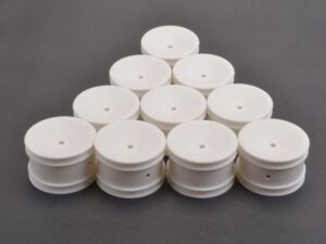 Schumacher Wheel Hex Rear - White - Off Road - 5 pr