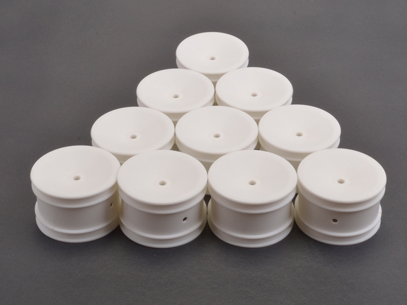 Schumacher Wheel Hex Rear - White - Off Road - 5 pr