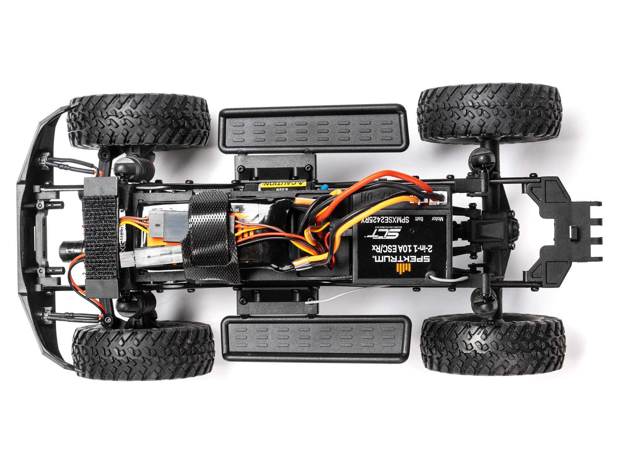 1/24 SCX24 Lexus GX 470 4WD Rock Crawler RTR White - Image 8