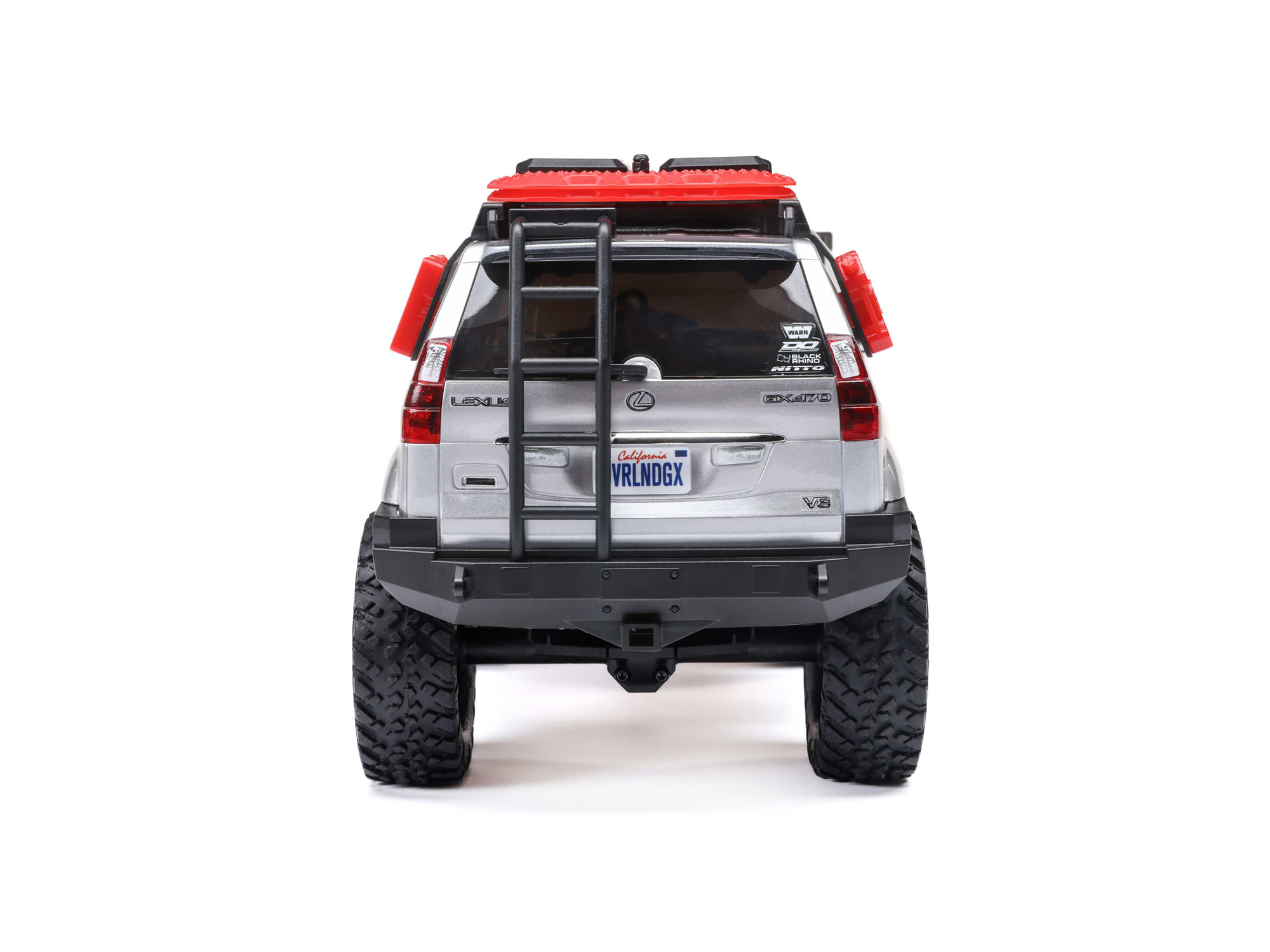 1/24 SCX24 Lexus GX 470 4WD Rock Crawler RTR Silver - Image 6