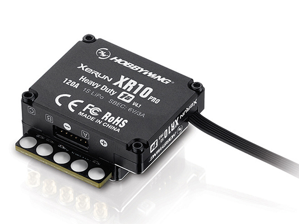 Hobbywing Xerun XR10 Pro 1S Heavy Duty V4.1 ESC - BLACK HW30112609